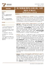 周观REITs2023年3月第3周：两只新能源REITs认购火热，本周REITs市场分化