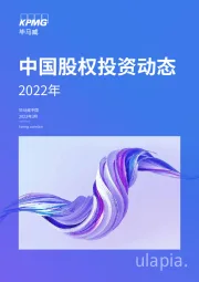 2022年中国股权投资动态