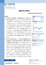 金融市场分析周报