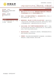 投资策略报告：23Q1基金加仓科创，增配科技、消费居前