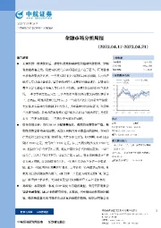 金融市场分析周报
