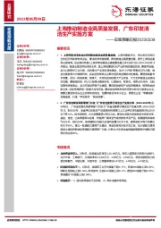 宏观策略日报：上海推动制造业高质量发展，广东印发清洁生产实施方案