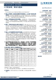 策略深度报告：6月度金股：理性与感性