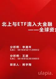 全球资金观察系列六十一：北上与ETF流入大金融