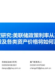 海外策略深度研究：美联储政策利率从高点到低点，港美股及各类资产价格将如何演绎？