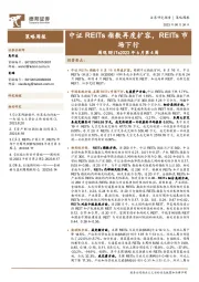 周观REITs2023年6月第4周：中证REITs指数再度扩容，REITs市场下行