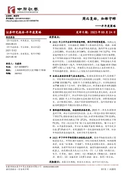 半年度策略：周而复始，知雄守雌
