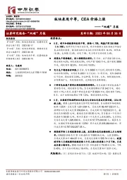 “双碳”月报：板块表现中等，CEA价格上涨