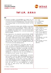 估值周报：TMT反弹，医药承压