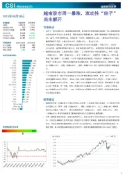 越南股市日评