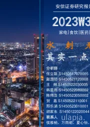 安信消费一周看图2023W36:水刺无纺布其实一点都不陌生