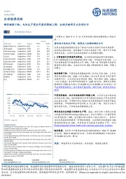 全球能源战略：锂价继续下跌；电池生产商全年盈利预测上调；全球并购项目正在进行中