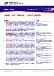 美联储“鹰派”预期较强，大类资产如何配置？