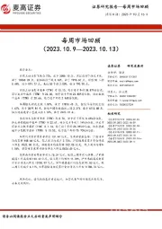 每周市场回顾