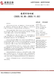 每周市场回顾