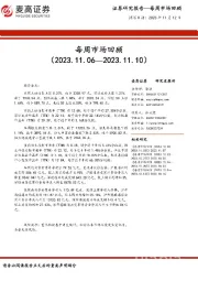 每周市场回顾