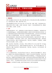策略跟踪：三大指数低开高走，传媒板块领涨
