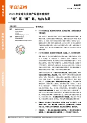 2024年全球大类资产配置年度报告：“鲸”落“潮”起，结构布局