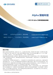 2023年Alpha行情年度回顾及展望：Alpha策略年报