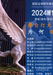 国投消费一周看图2024W1：舞台灯光品牌出海为何领先？