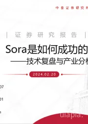 技术复盘与产业分析：Sora是如何成功的？