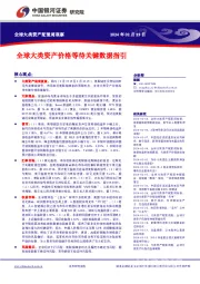 全球大类资产价格等待关键数据指引