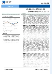 财信宏观策略&市场资金跟踪周报：政策靠前发力，顺周期板块领涨