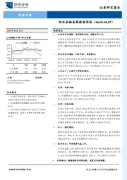 策略专题：经济金融高频数据周报