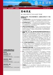 策略深度：狭义低利率时代下的大类资产配置