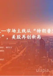 海外策略双周报：市场主线从“特朗普交易”切至“降息交易”，美股再创新高