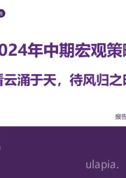 2024年中期宏观策略：看云涌于天，待风归之时