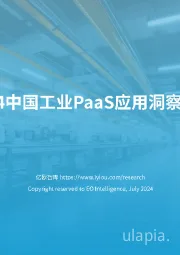 2024中国工业PaaS应用洞察报告
