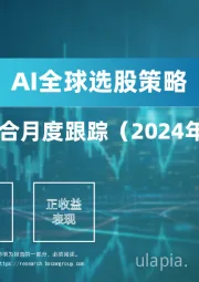 AI全球选股策略：投资组合月度跟踪（2024年6月）