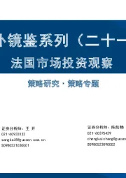 海外镜鉴系列（二十一）：法国市场投资观察