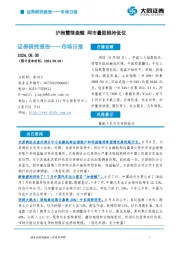 市场日报：沪指震荡盘整 两市量能维持低位
