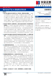 海外波动不改A股短期反弹走势