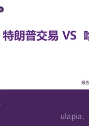 美国大选：特朗普交易VS哈里斯交易