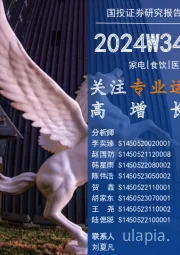 消费一周看图2024W34:关注专业运动鞋服的高增长机会
