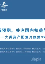 大类资产配置月报第39期：2024年10月：国内政策定调超预期，关注国内权益与大宗配置机会