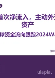 全球资金流向跟踪2024W41：近一年来首次净流入，主动外资抢筹中国资产