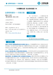 市场日报：市场震荡加剧 创业板指涨超15%