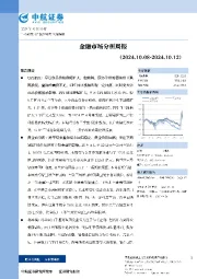 金融市场分析周报