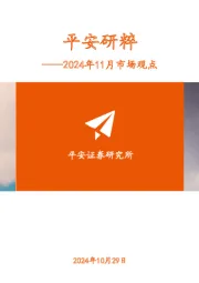 平安研粹：2024年11月市场观点