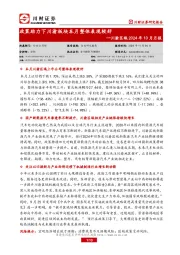 川渝区域2024年10月月报：政策助力下川渝板块本月整体表现较好