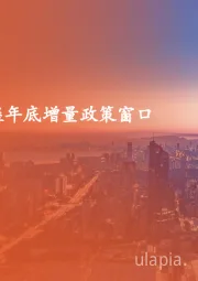 策略周报:把握年底增量政策窗口