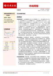 市场周报：关注政策事件驱动