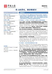 策略月报：青山胜景处，换舟续前行