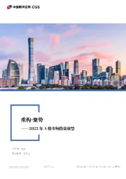 2025年A股市场投资展望：重构·聚势