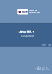 行业配置主线探讨:转向大盘风格