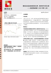 周度策略观察（2024年第51周）：绩优成长板块短线或有反弹，做好防守仍有必要